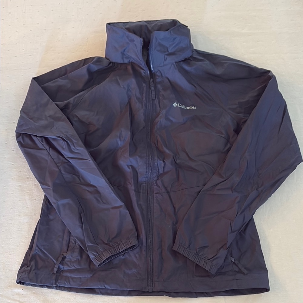 Men’s Columbia Navy Blue Rain Jacket